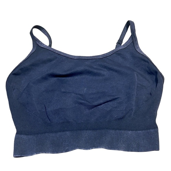 Gymshark Other - Gymshark Seamless Strappy Sports Bra Tank Black | Cut Tag | Very Stretchy Fit